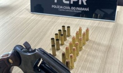 Polícia apreende arma e munições com homem acusado de ameaçar ex-mulher em Capitão