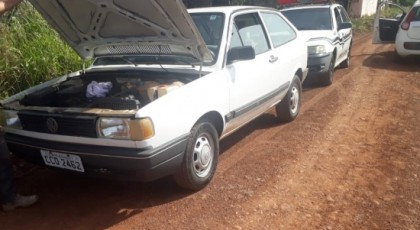 Veículo foi furtado e recuperado em Santa Lúcia